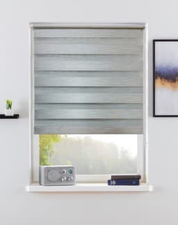 Doppelrollo LEVIN | Grau