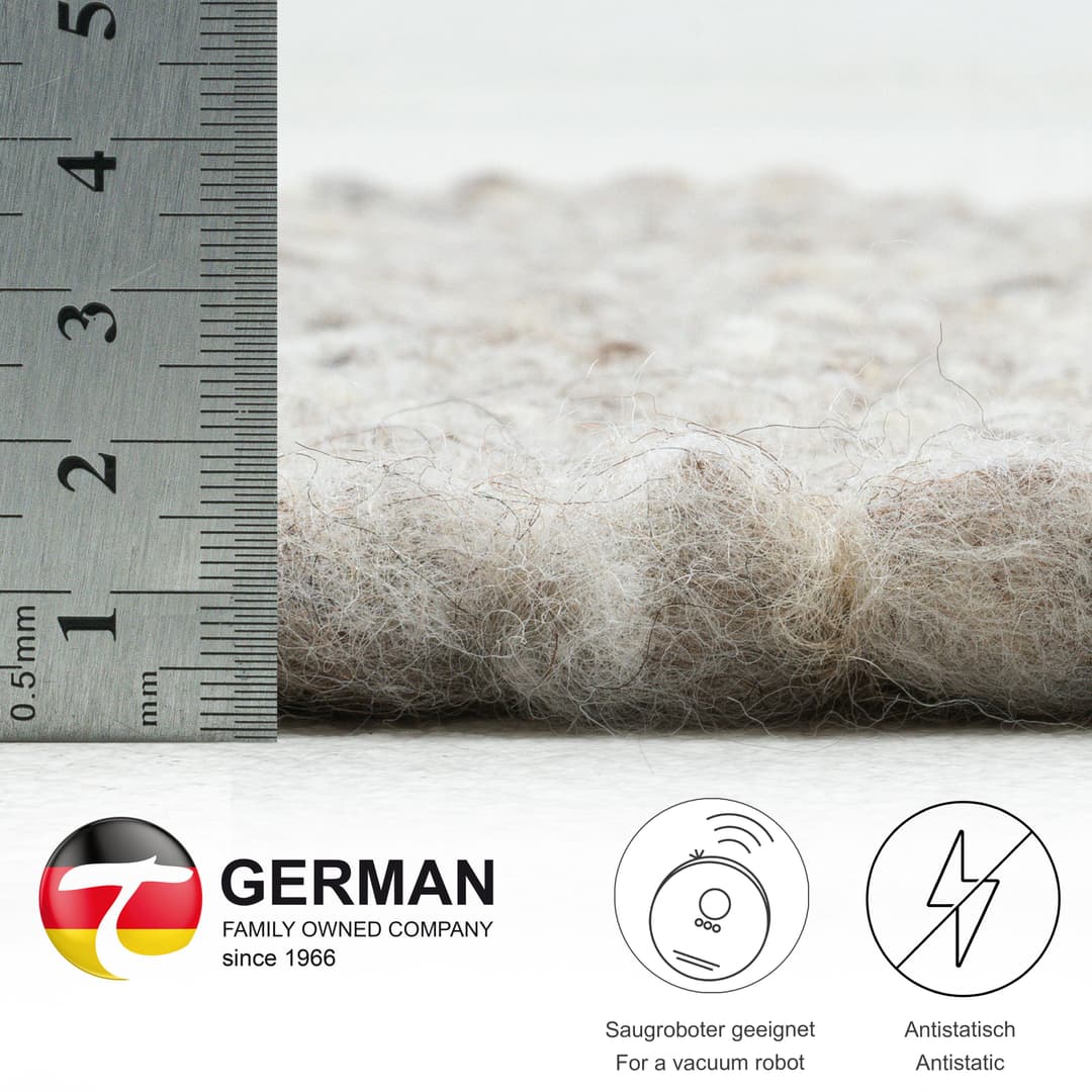 OTTO home Wollteppich Greith | Beige