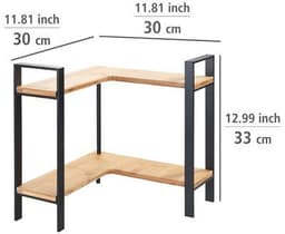 WENKO Küchenregal Lou | Braun