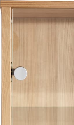 fif möbel Vitrine OPTIMA | Braun