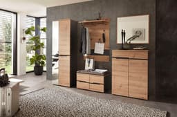 Innostyle Garderobenschrank | Holztöne