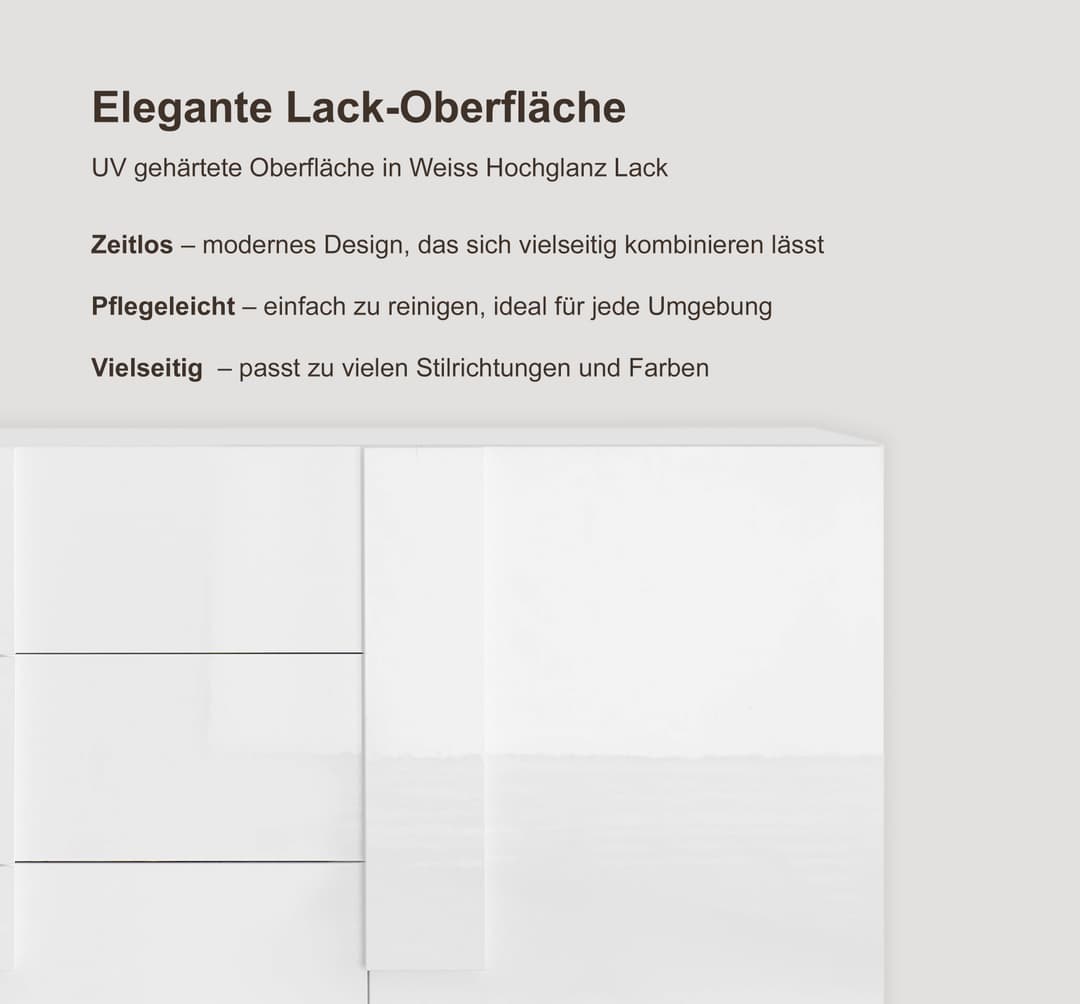 Home affaire Mehrzweckschrank Jupiter | Weiß