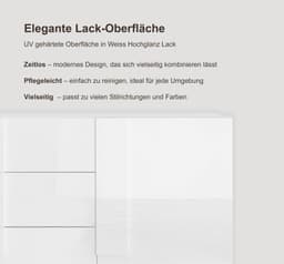 Home affaire Mehrzweckschrank Jupiter | Weiß