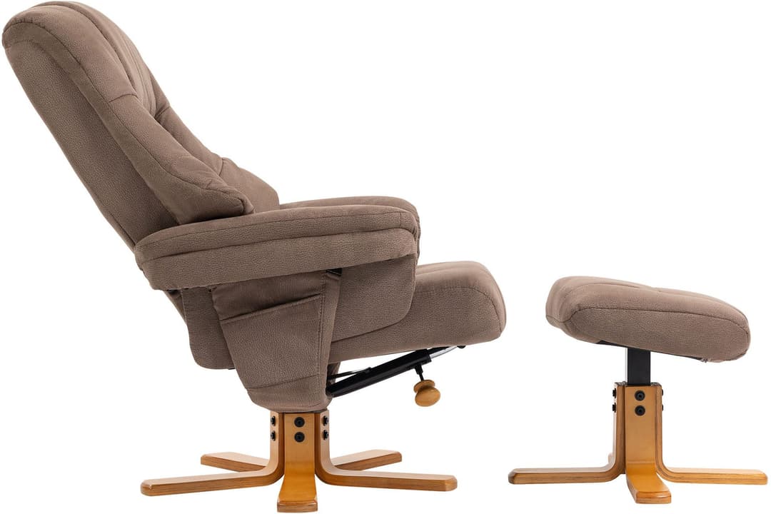 Duo Collection TV-Sessel Bordeaux | Braun