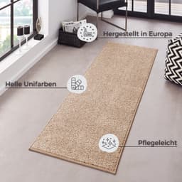 HANSE Home Teppich Pure 100 Kurzflor | Beige
