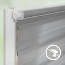 Doppelrollo Duo-Rollo Klemmfix | Grau 5