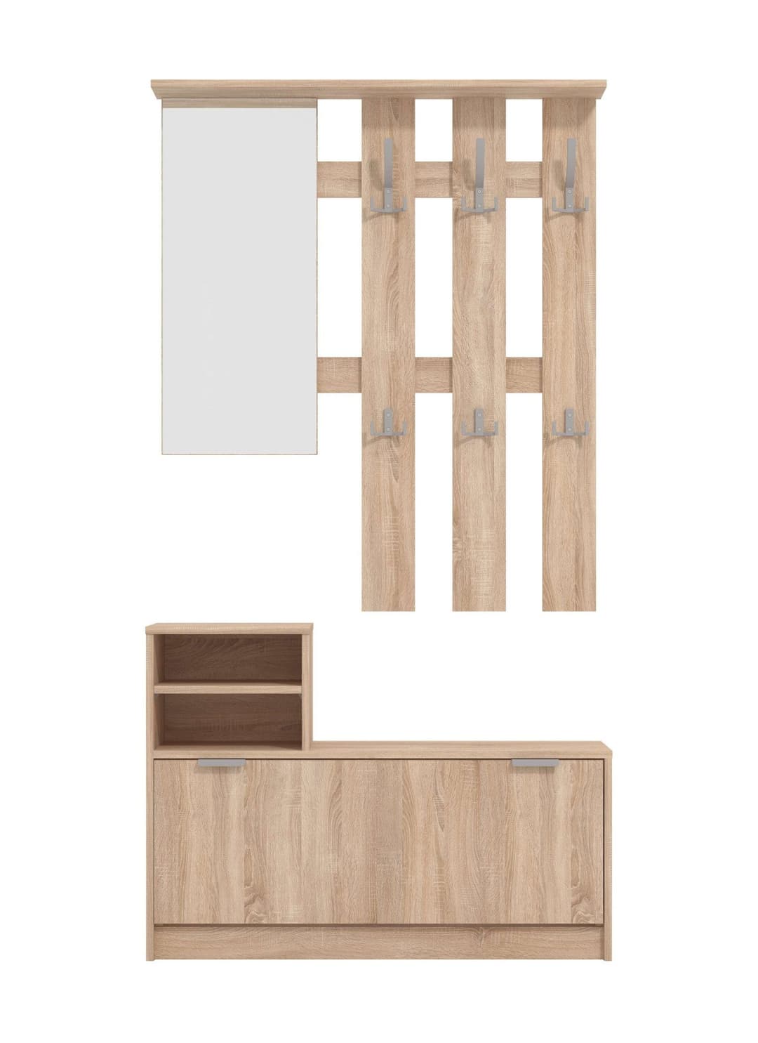 INOSIGN Garderoben-Set Ravenna | Holztöne