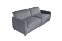 Dorel Home 3-Sitzer Allie Curved Schlafsofa | Grau 4