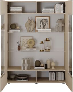 Home affaire Vitrine RIO | Beige