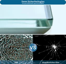 welltime Walk-in-Dusche | Transparent
