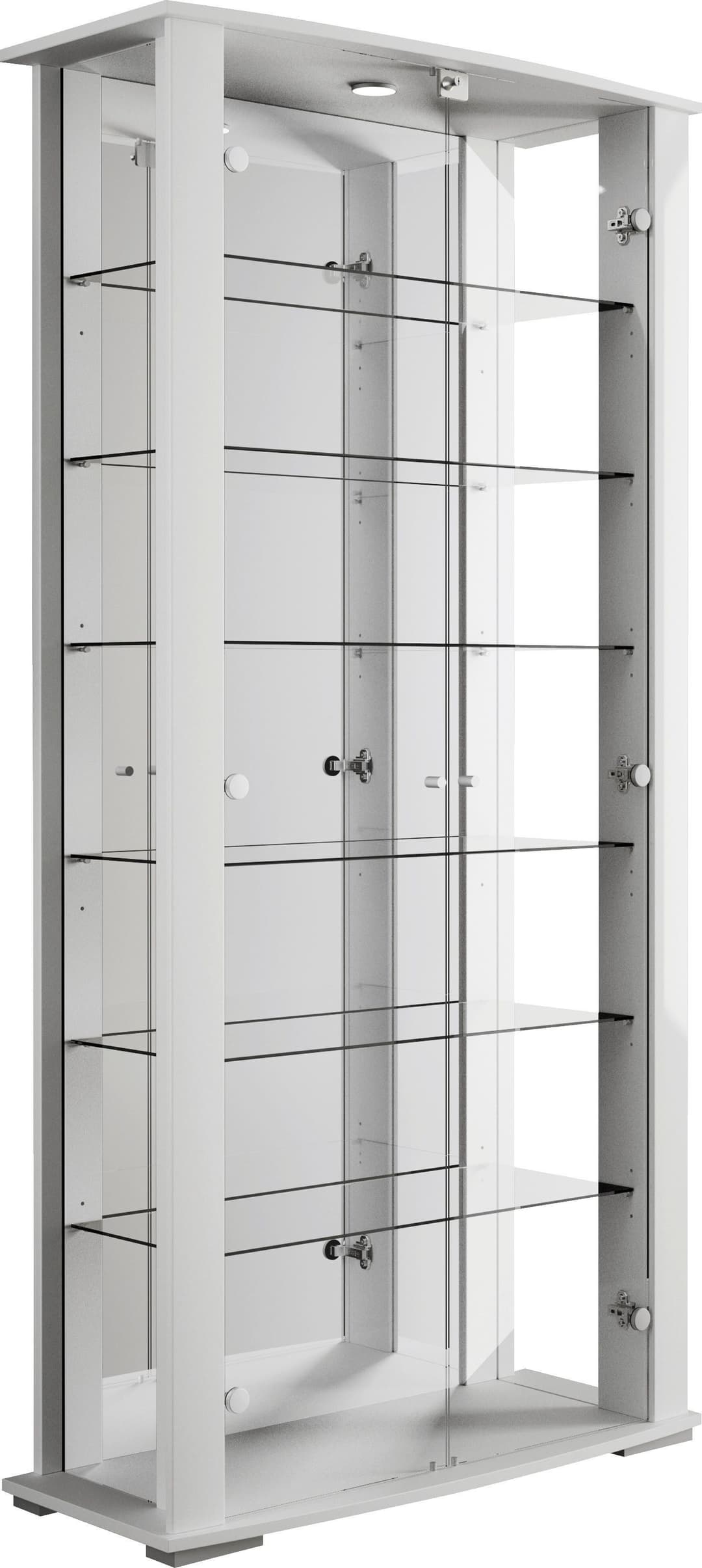 fif möbel Vitrine STELLA | Weiß