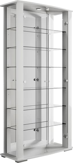 fif möbel Vitrine STELLA | Weiß