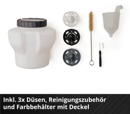 Einhell TE-SY 18/90 Li-Solo Akku-Farbsprühgerät | Mehrfarbig