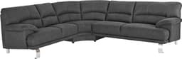 TRENDMANUFAKTUR Ecksofa Cecilia II | Grau