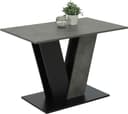 HELA Esstisch JUDITH mit ABS-Kante | Grau 2