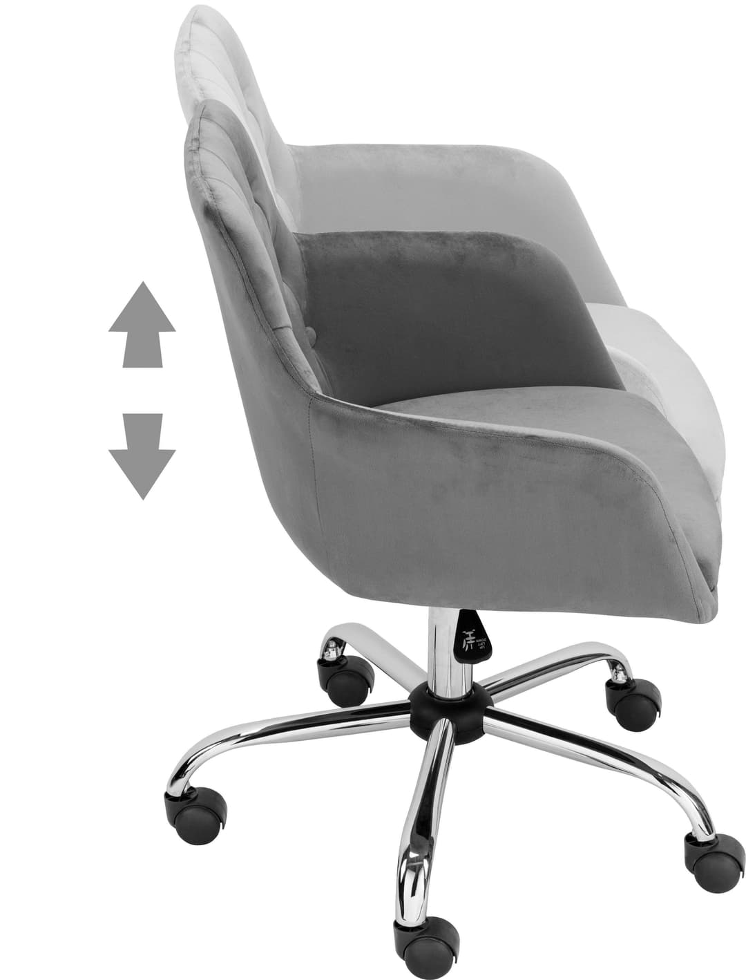 OTTO home Bürostuhl Perry1 | Grau