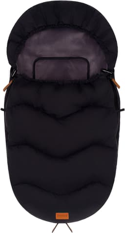 fillikid Fußsack Nuptse | Schwarz