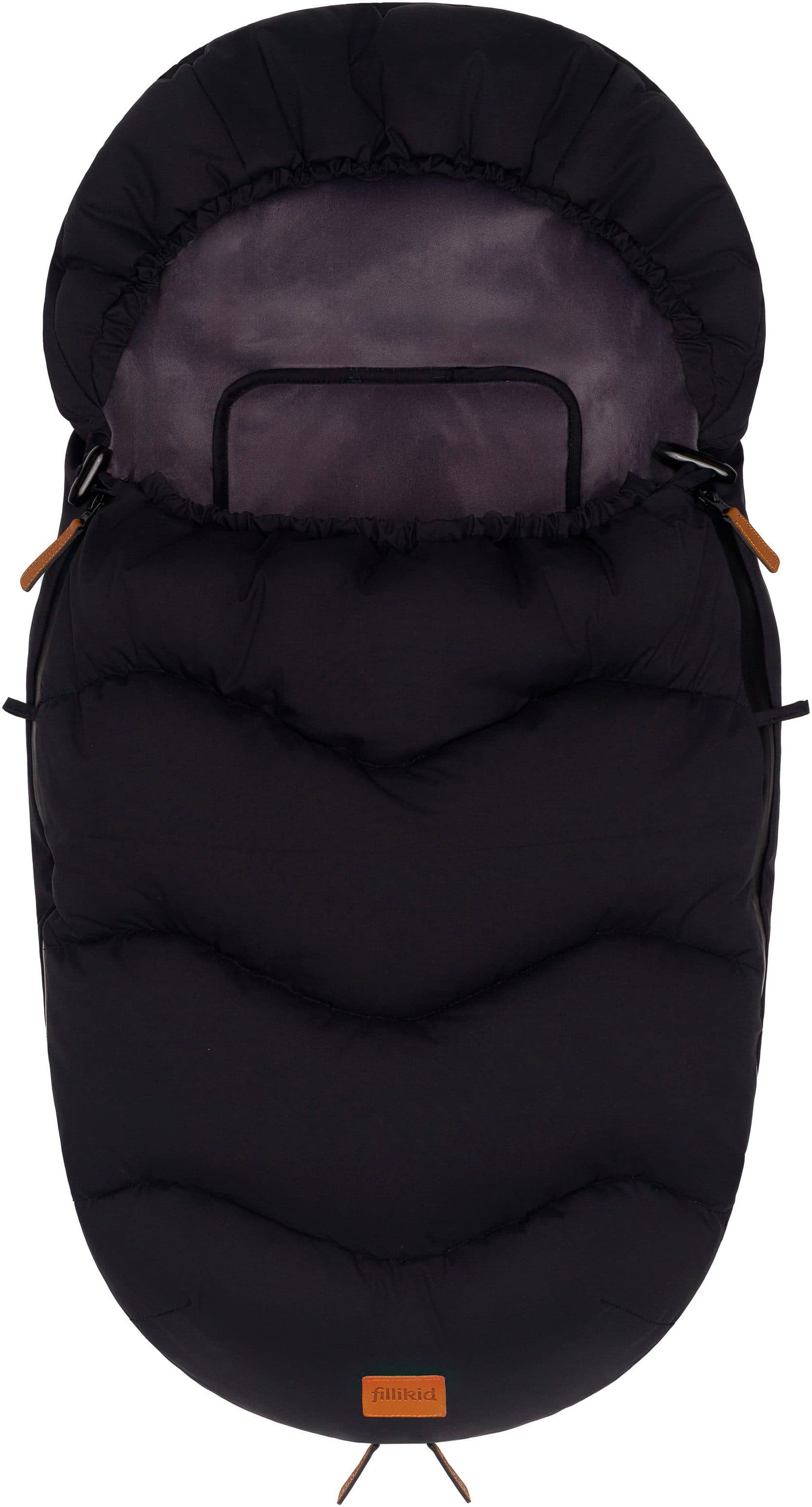 fillikid Fußsack Nuptse | Schwarz