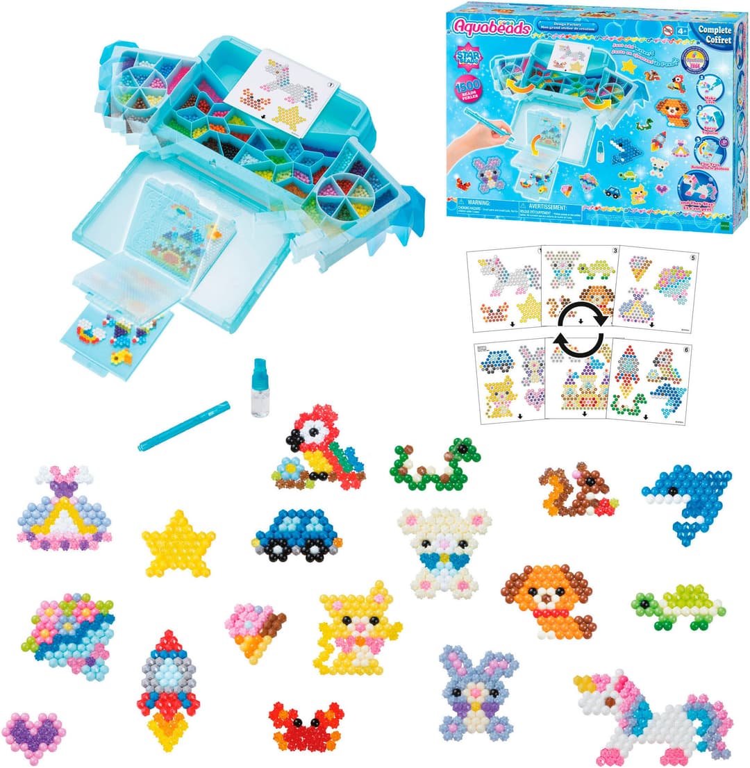 Aquabeads Kreativset Designfabrik | Mehrfarbig