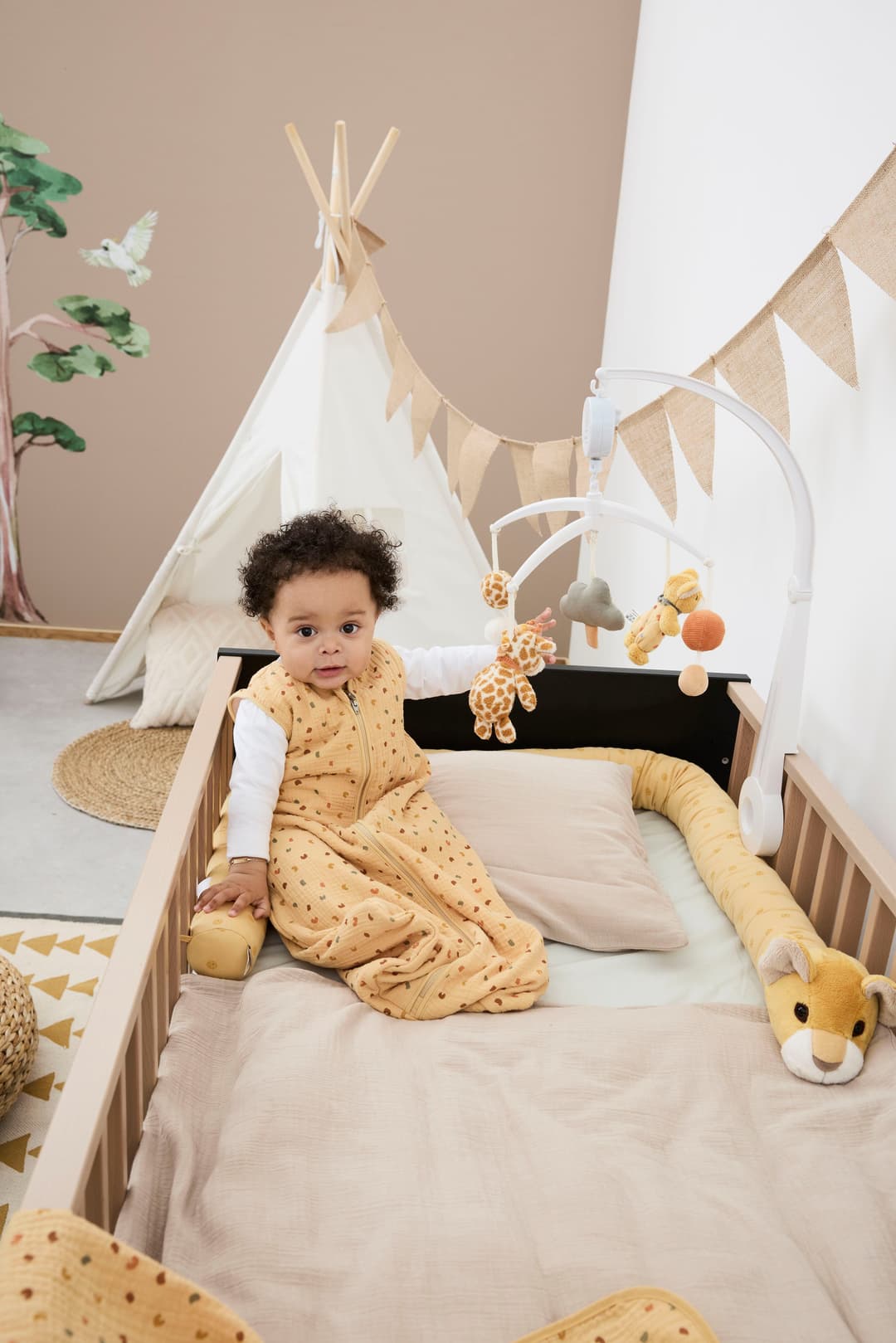 Sterntaler® Nestchenschlange Löwe Leo | Beige