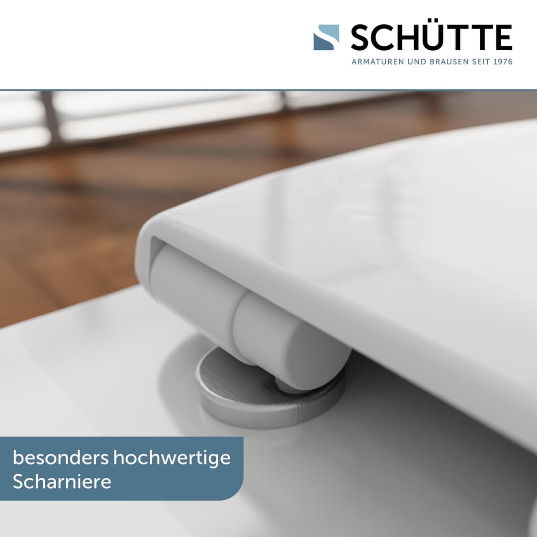 Schütte WC-Sitz WHITE | Weiß