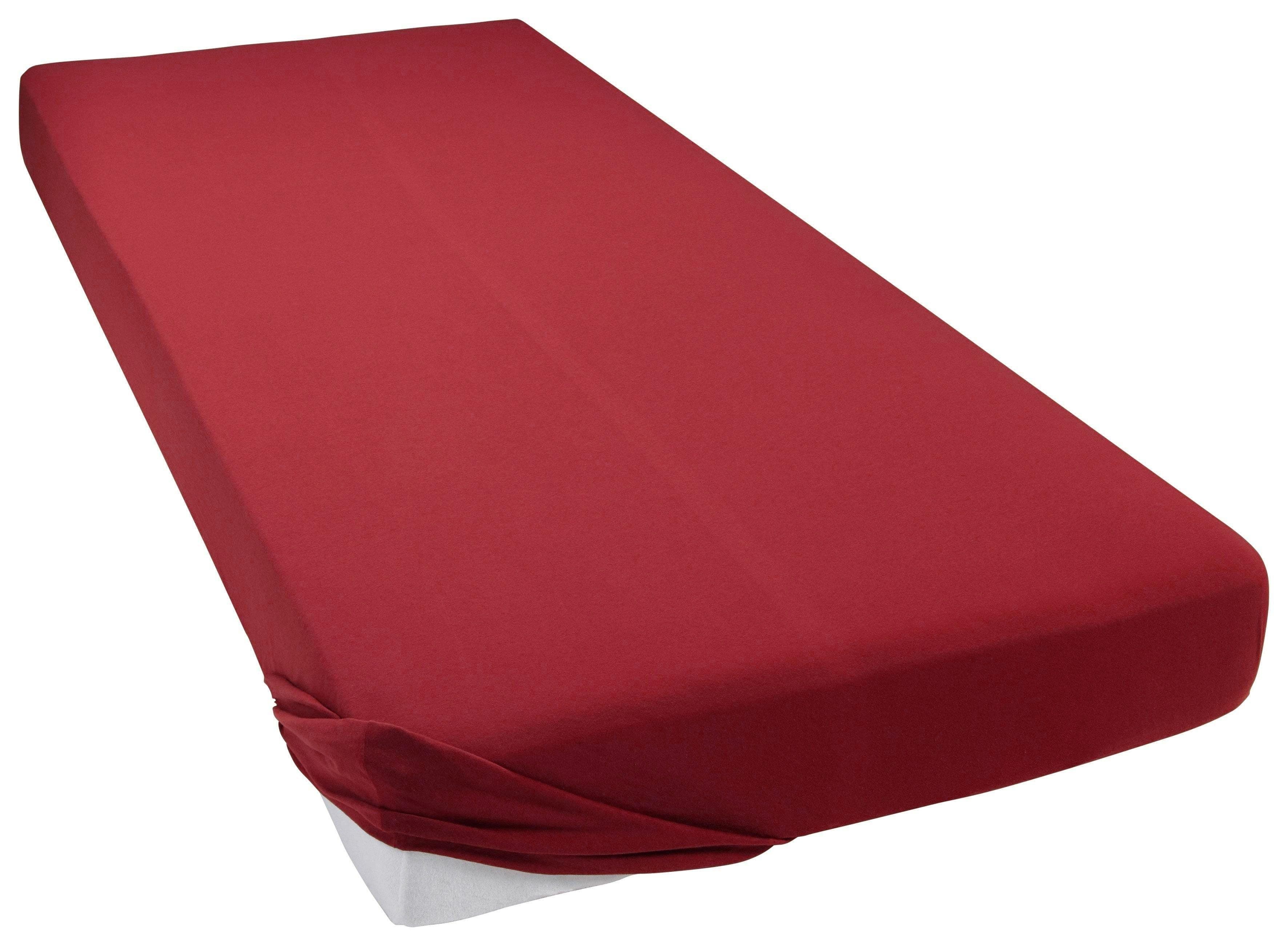 bellana Spannbettlaken Melone | Rot