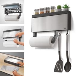 Metaltex Küchenrollenhalter Tango Inox | Silber
