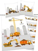 Herding Young Collection Kinderbettwäsche Baustelle | Mehrfarbig 2