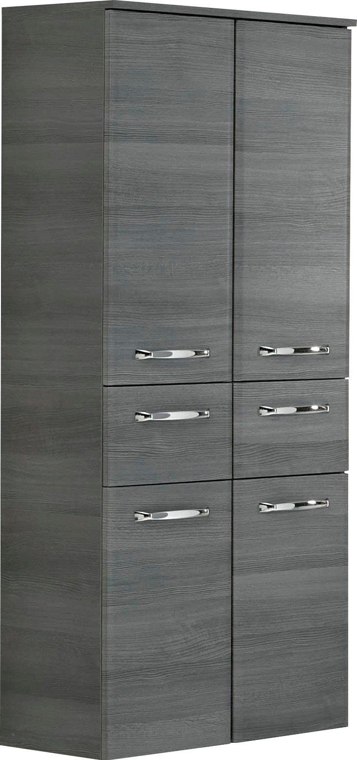 Saphir Quickset Midischrank | Grau