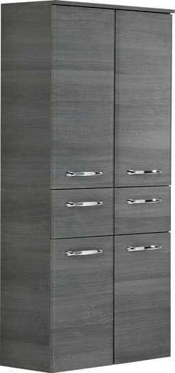 Saphir Quickset Midischrank | Grau