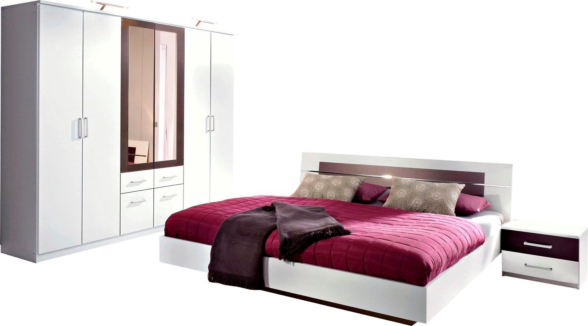 rauch Schlafzimmer-Set BURANO | Weiß
