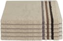 Schiesser Gästehandtücher Skyline Color | Beige