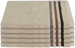 Schiesser Gästehandtücher Skyline Color | Beige