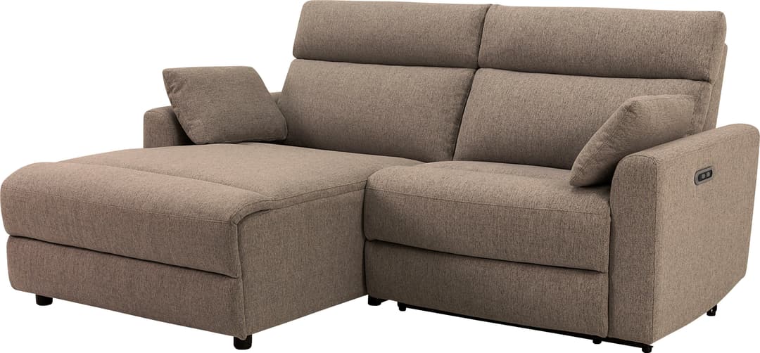 INOSIGN Ecksofa JENNA L-Form | Beige