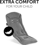 Hauck Kinderwagen-Sitzauflage Seat Liner, charcoal | Grau 3