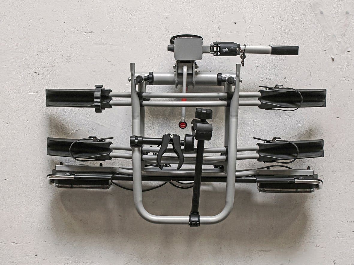 Eufab Fahrradwandhalterung 16418 | Silber