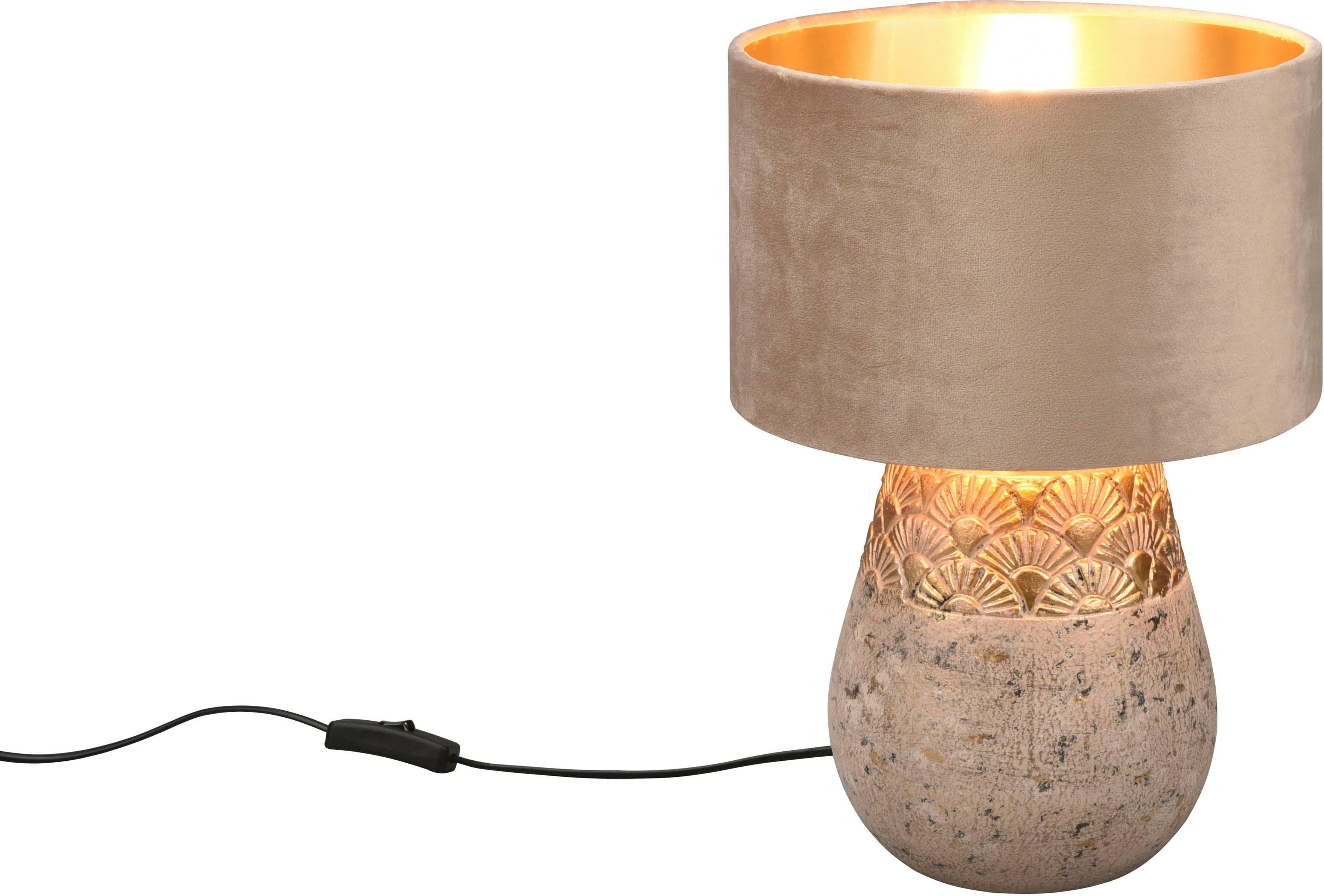 Reality Leuchten Schreibtischlampe Kiran | Beige