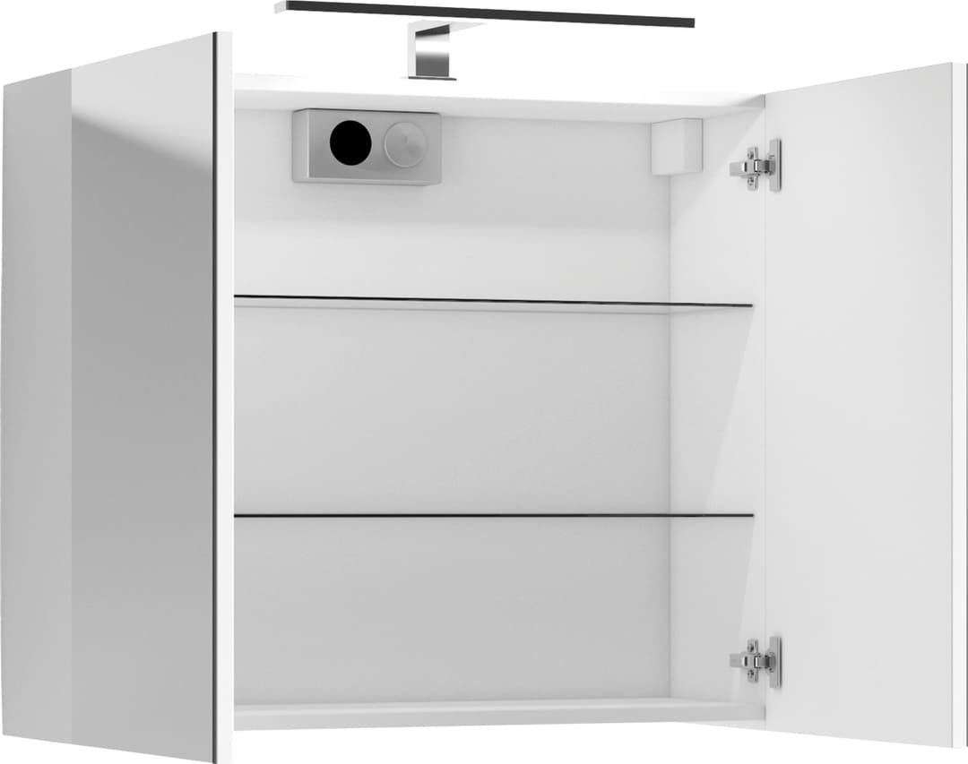 byLIVING Spiegelschrank Serie Spree | Weiß