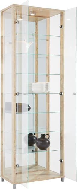 fif möbel Vitrine OPTIMA | Holztöne