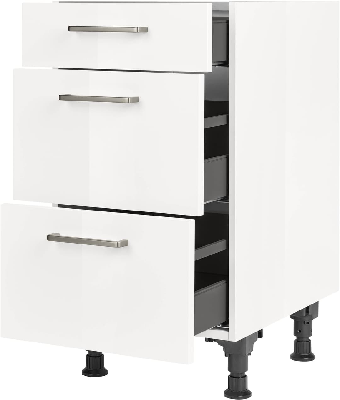 nobilia® Unterschrank Flash | Weiß