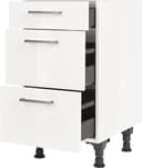 nobilia® Unterschrank Flash | Weiß 2