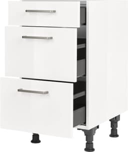 nobilia® Unterschrank Flash | Weiß