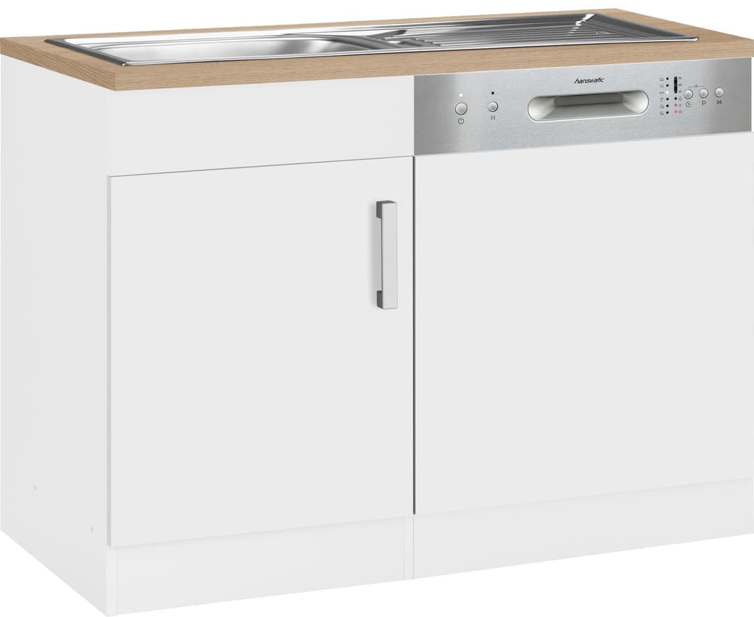 KOCHSTATION Spülenschrank KS-Gera | Weiß