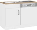 KOCHSTATION Spülenschrank KS-Gera | Weiß