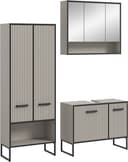 welltime Badmöbel-Set Locri | Beige