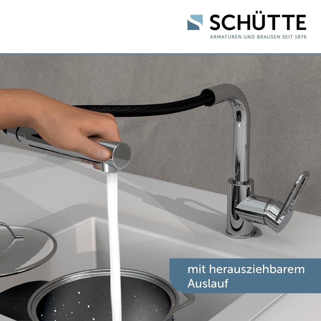 Schütte Spültischarmatur Design | Silber