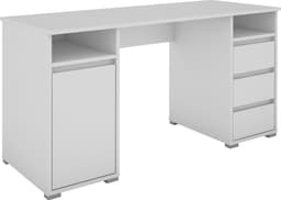 byLIVING Schreibtisch Lobo | Weiß