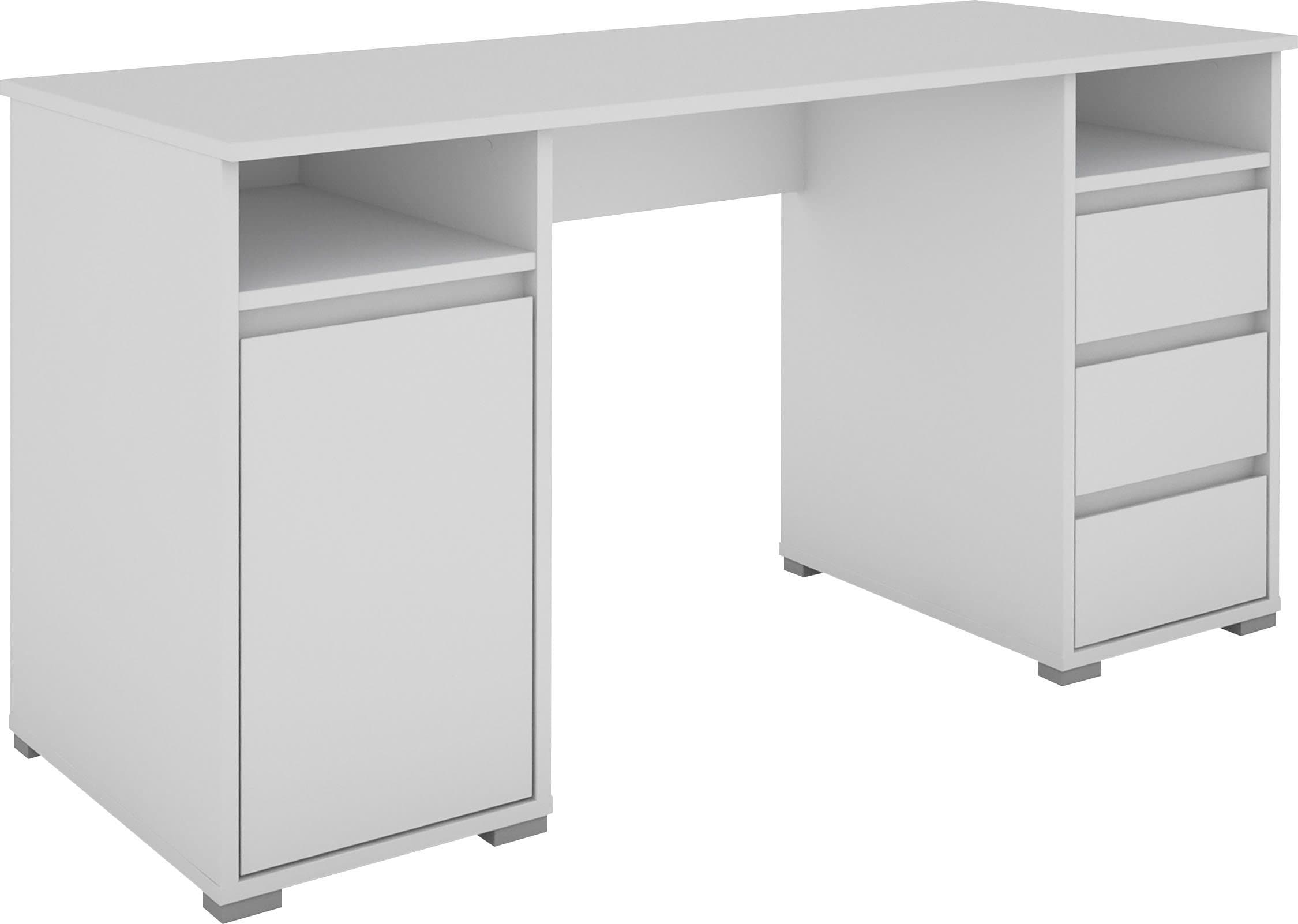 byLIVING Schreibtisch Lobo | Weiß