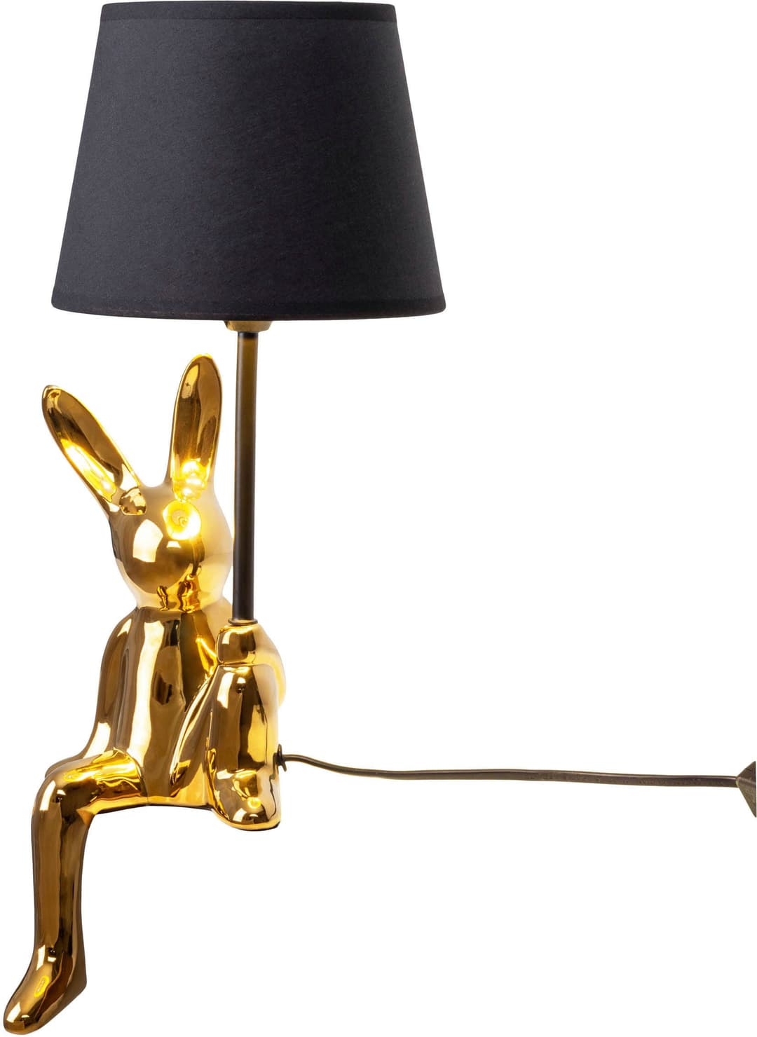 Näve Tischleuchte Helge Hase | Gold