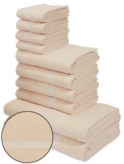 OTTO home Handtuch Set Kapra | Beige